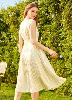 Always In My Dots Fit And Flare Dress -Sway & Shine Fashion Sales Store 175546 WHT 3 be329db1 5fe6 4f73 83b9 ce48e460ffaa