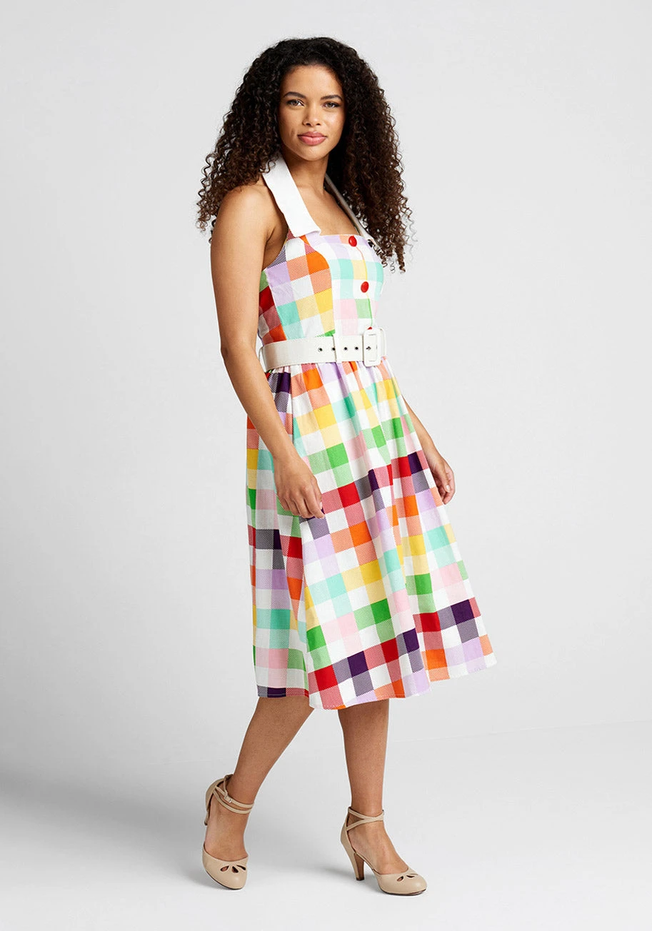 Rainbows Over Hollywood Swing Dress 3 Rainbows Over Hollywood Swing Dress - Image 3