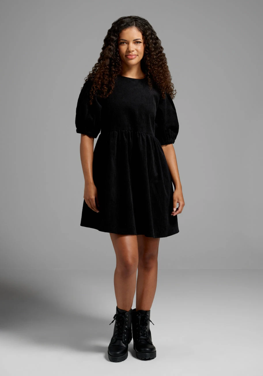 Hauntingly Lovely Corduroy Dress 1 Hauntingly Lovely Corduroy Dress