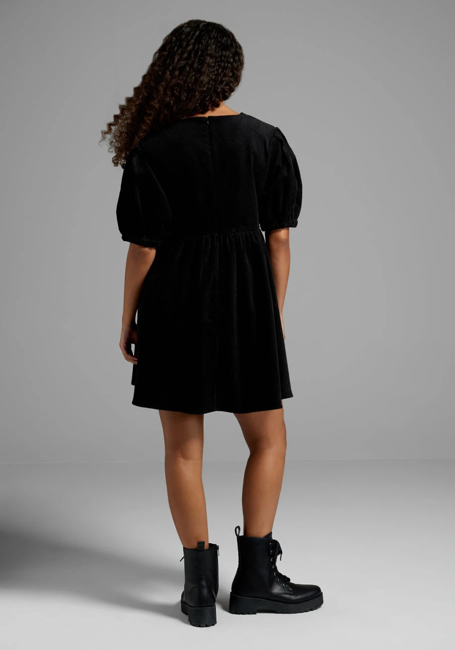 Hauntingly Lovely Corduroy Dress 2 Hauntingly Lovely Corduroy Dress - Image 2