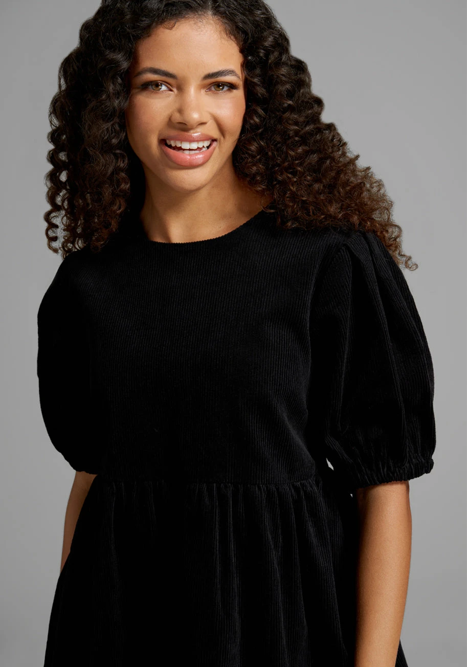 Hauntingly Lovely Corduroy Dress 3 Hauntingly Lovely Corduroy Dress - Image 3