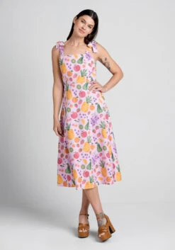 A Fresh Squeeze Midi Dress -Sway & Shine Fashion Sales Store 20005261 multi 3