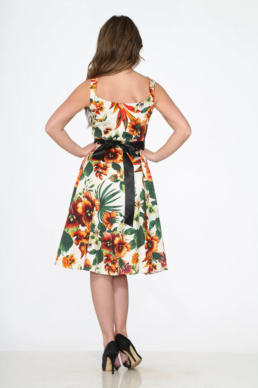 Prince Lily Floral Swing Dress 5 Prince Lily Floral Swing Dress - Image 5