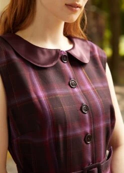 Swirly Twirly Sugar Plum Fit And Flare Dress -Sway & Shine Fashion Sales Store 2024 08 26ModCloth5017