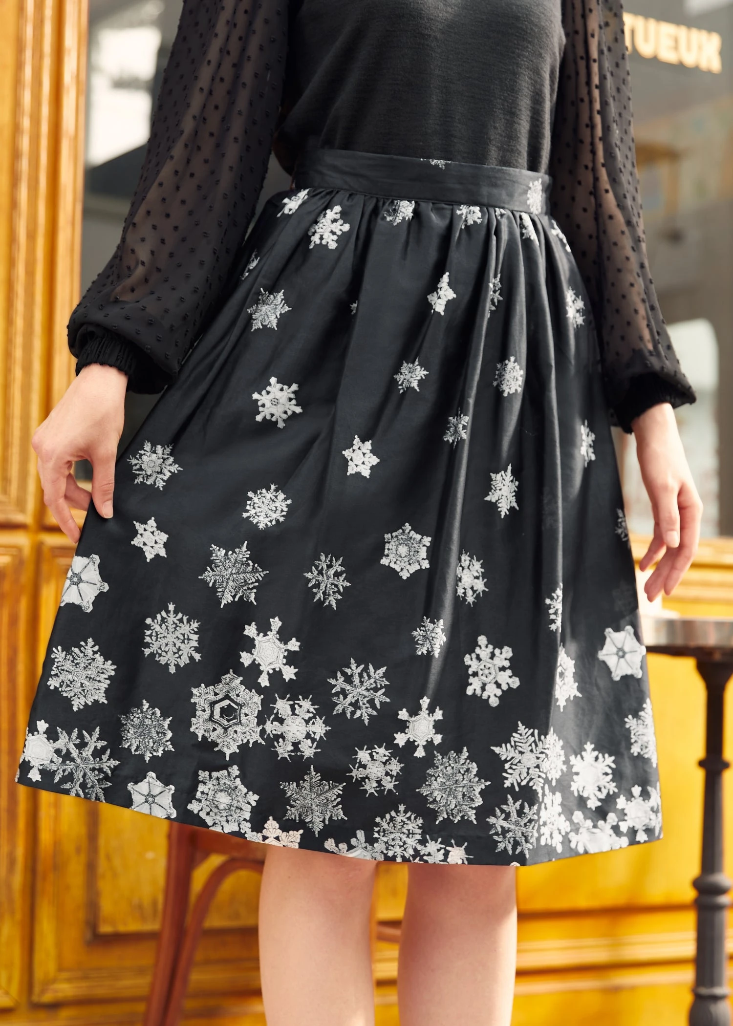 Falling For Winter A-Line Skirt 5 Falling For Winter A-Line Skirt - Image 5