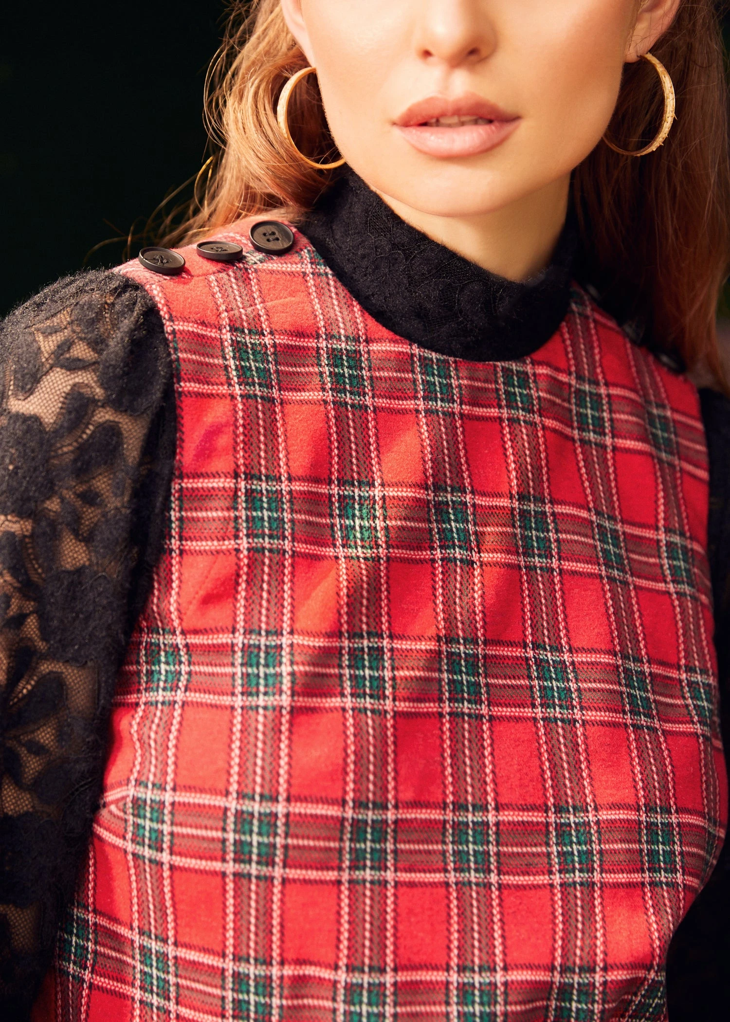 Checkered Charm A-Line Shift Dress 6 Checkered Charm A-Line Shift Dress - Image 6