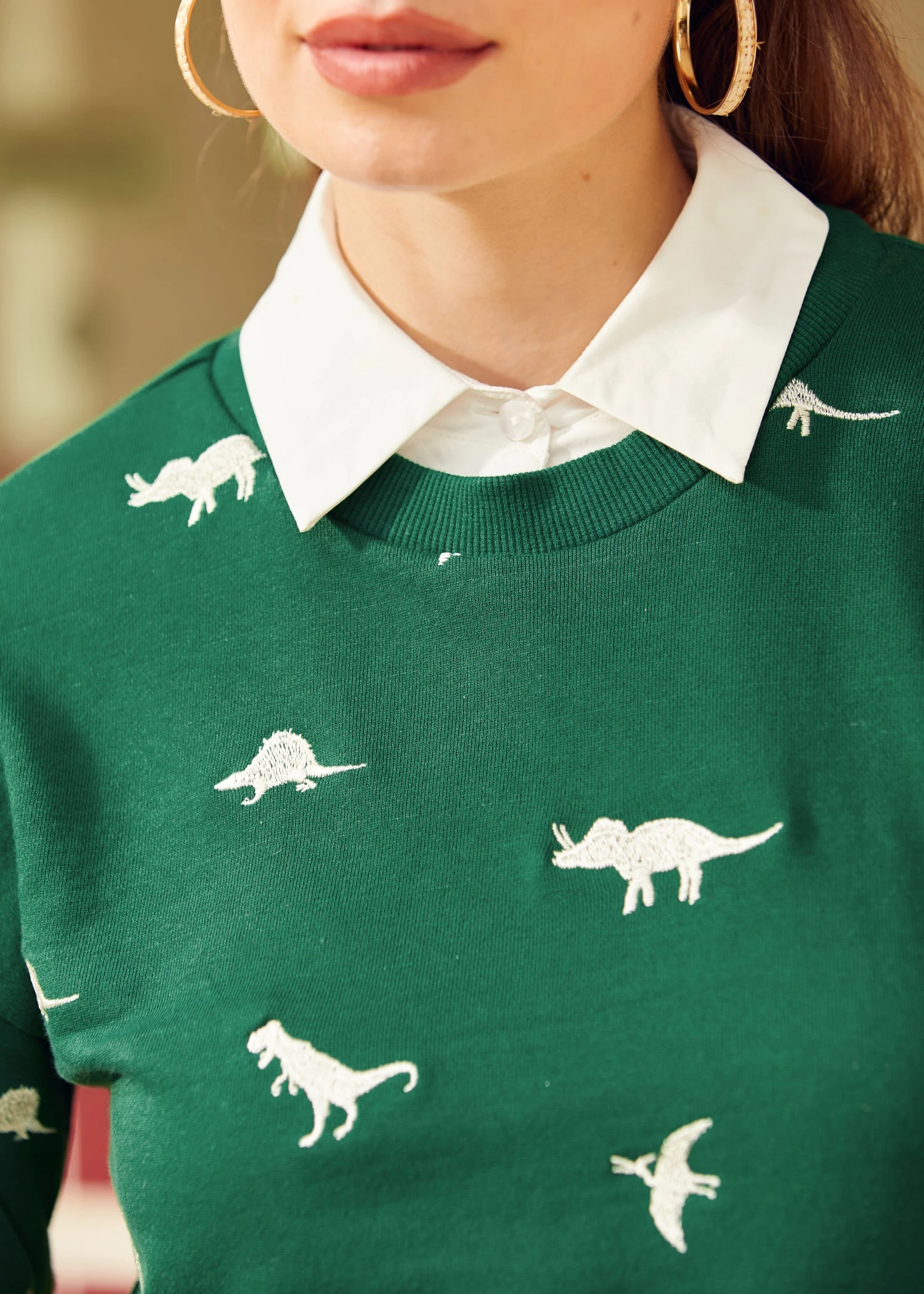 A Class Act Collar Sweatshirt 3 A Class Act Collar Sweatshirt - Image 3