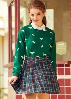 A Class Act Collar Sweatshirt 8 A Class Act Collar Sweatshirt -Sway & Shine Fashion Sales Store 2024 09 11ModCloth2545