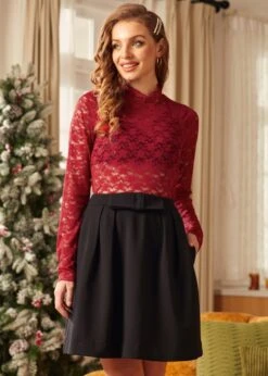 Timeless Twilight Era Long Sleeve Top -Sway & Shine Fashion Sales Store 2024 09 25ModCloth1810