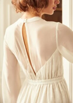 Sheerly Blessed In Bliss Fit And Flare Dress -Sway & Shine Fashion Sales Store 2024 09 25 ModCloth12582