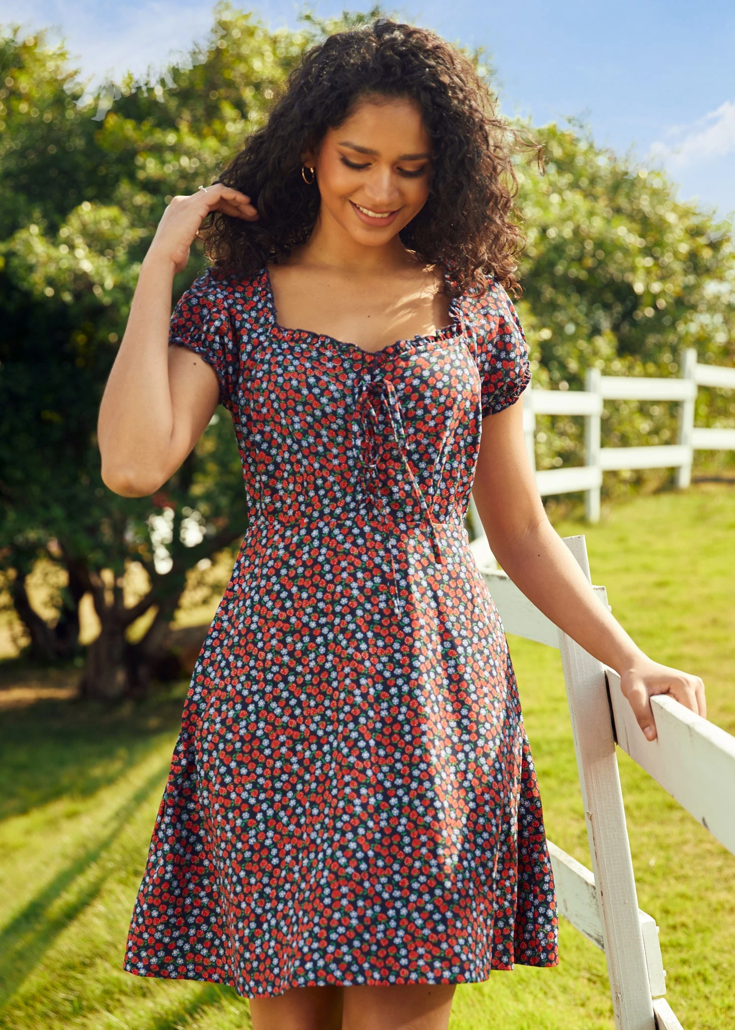 Nostalgic Sweetheart Fit & Flounce Dress 3 Nostalgic Sweetheart Fit & Flounce Dress - Image 3