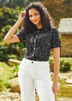 Daydreamer's Delight Button-Up -Sway & Shine Fashion Sales Store 2025 01 16ModCloth8044