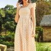 Flair And Square Babydoll Dress