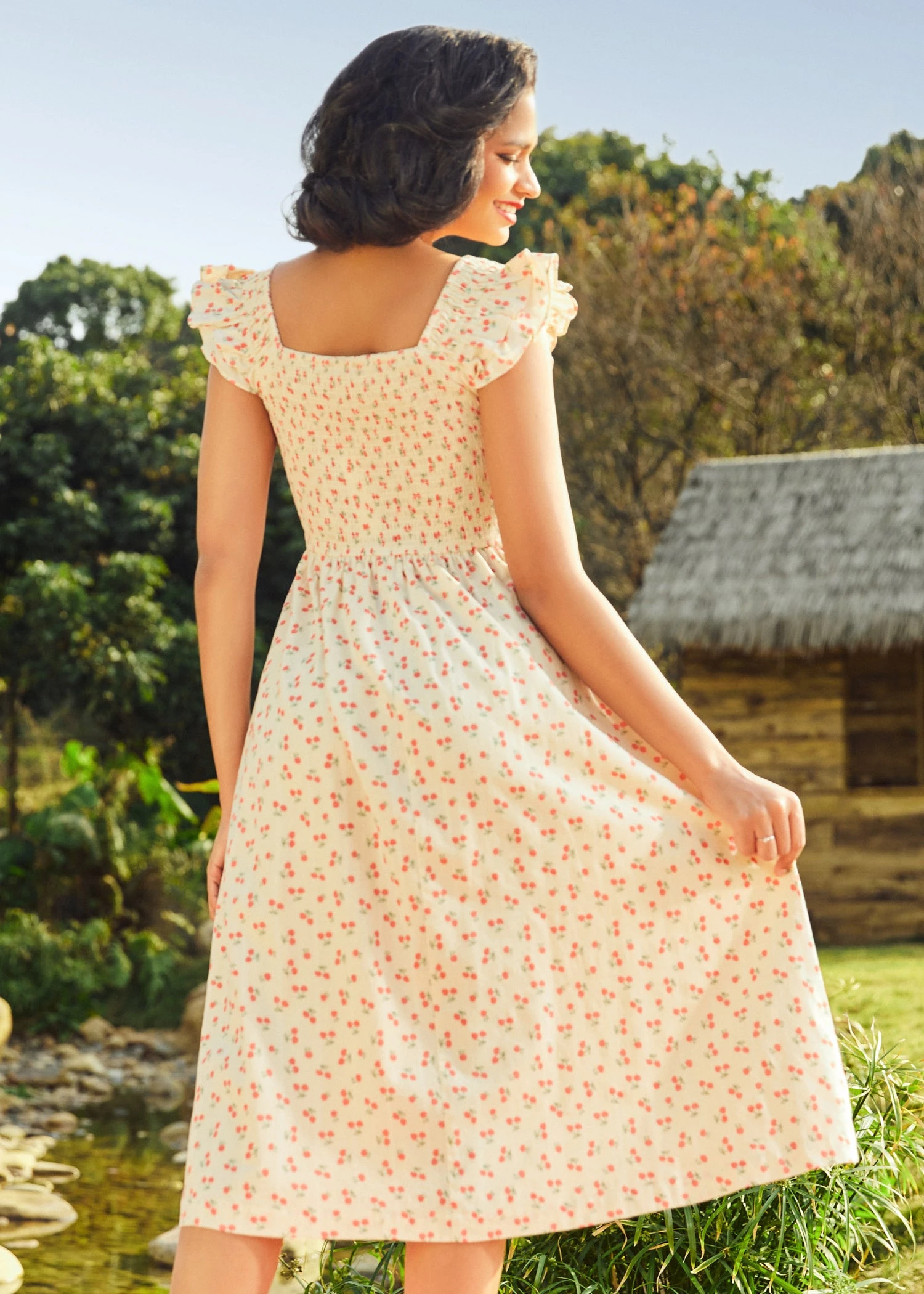 Flair And Square Babydoll Dress 7 Flair And Square Babydoll Dress - Image 7