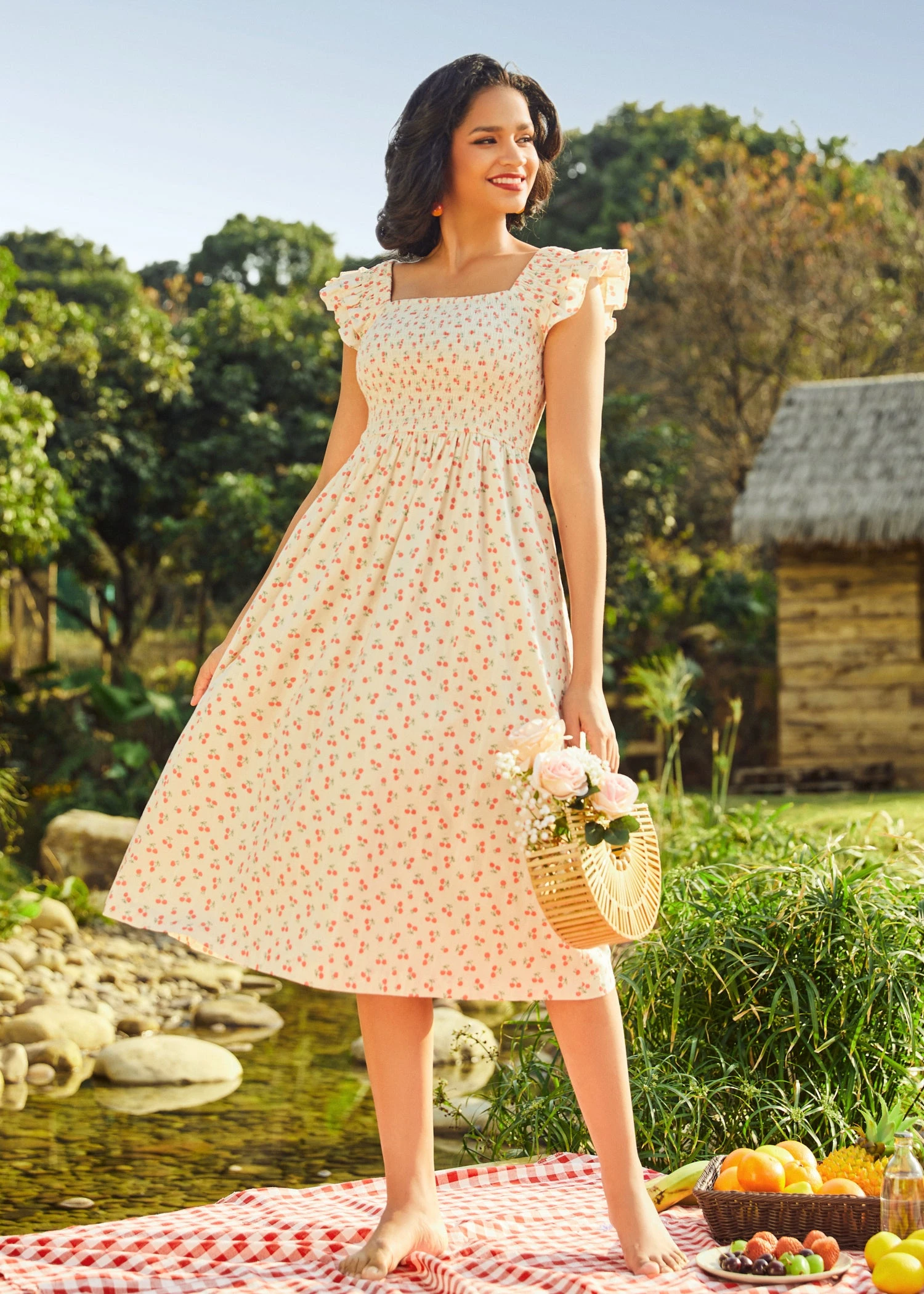 Flair And Square Babydoll Dress 2 Flair And Square Babydoll Dress - Image 2