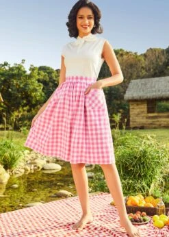 The Songs Of The Sea Midi Skirt