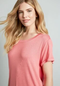 Simplicity On A Saturday Tunic -Sway & Shine Fashion Sales Store 204429 OLDROSE 4