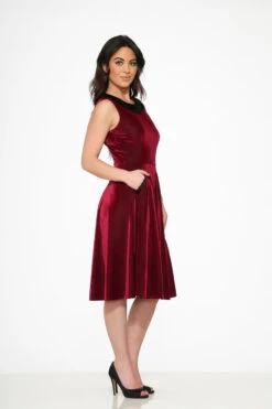 Purple Kurtroy With Black Collor Swing Dress 8 Purple Kurtroy With Black Collor Swing Dress -Sway & Shine Fashion Sales Store 20502 Purple Kurtroy Dress 7