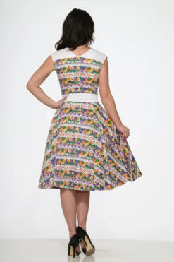 Purple Floral Swing Dress 9 Purple Floral Swing Dress -Sway & Shine Fashion Sales Store 20520 Purple Floral Dress 19