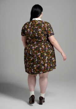 Yes, Darling Fit And Flare Dress -Sway & Shine Fashion Sales Store 205680 70 s shroomz green 6