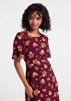 Autumnal Bouquets Midi Dress 5 Autumnal Bouquets Midi Dress -Sway & Shine Fashion Sales Store 206241 plum 3 9d1c2e24 ad34 4d01 9451 d6831e4d3a50