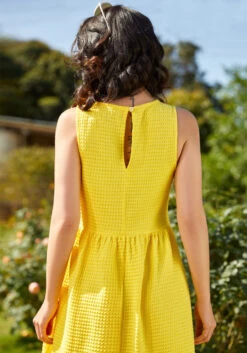 Bold Notion Sleeveless Dress -Sway & Shine Fashion Sales Store 206320 lemonade 4