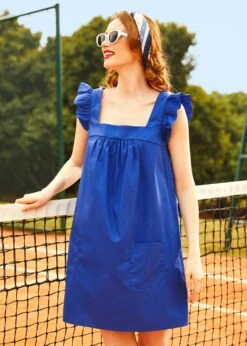 Baby Come Back Babydoll Dress 9 Baby Come Back Babydoll Dress -Sway & Shine Fashion Sales Store 206323 BLU 5