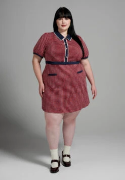 Scholastic Classic Collared Mini Dress -Sway & Shine Fashion Sales Store 206611 a50005 5