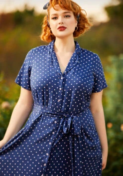 Playing House A-Line Shirt Dress -Sway & Shine Fashion Sales Store 206833 dotty or nice 9