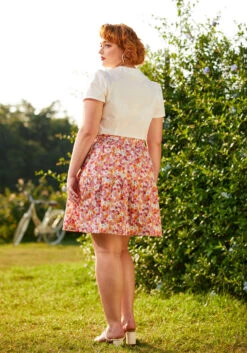 Dolls On Parade Tiered Skirt 14 Dolls On Parade Tiered Skirt -Sway & Shine Fashion Sales Store 206850 berry blooms 7