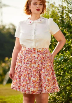 Dolls On Parade Tiered Skirt 15 Dolls On Parade Tiered Skirt -Sway & Shine Fashion Sales Store 206850 berry blooms 8