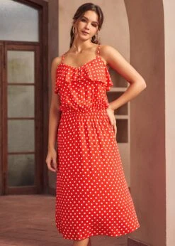Basically Breezy Sundress 21 Basically Breezy Sundress -Sway & Shine Fashion Sales Store 207228 RED DOT HP 1