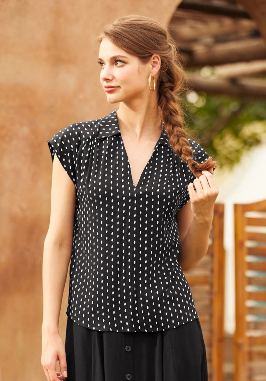 Glad You Collared Blouse 2 Glad You Collared Blouse - Image 2