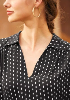 Glad You Collared Blouse 9 Glad You Collared Blouse -Sway & Shine Fashion Sales Store 207299 blkpr 7
