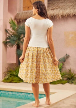 I Could Bow On Tie-Front Top 9 I Could Bow On Tie-Front Top -Sway & Shine Fashion Sales Store 207307 WHI 3