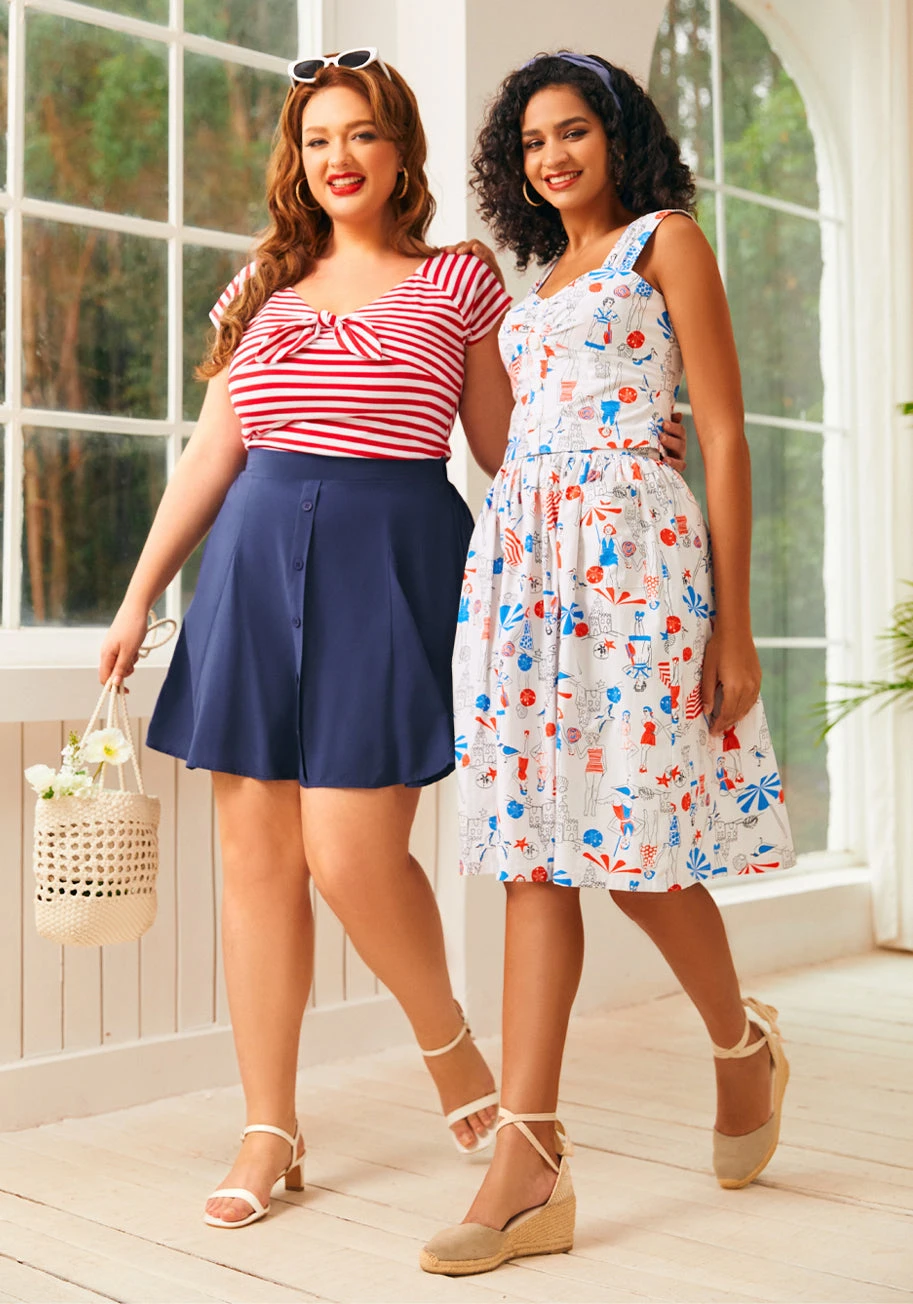 Ocean Breeze Midi Skirt 7 Ocean Breeze Midi Skirt - Image 7