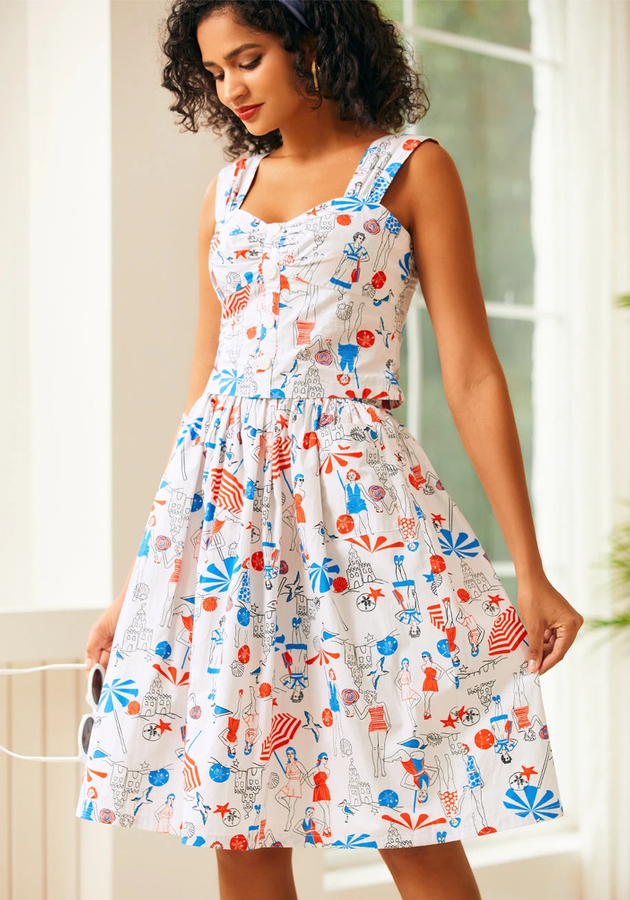 Ocean Breeze Midi Skirt 1 Ocean Breeze Midi Skirt