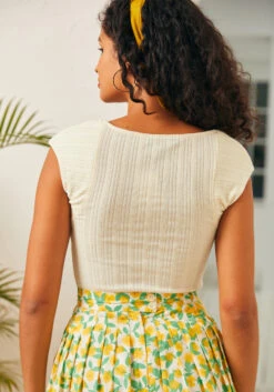 Unbelievable Bliss Top -Sway & Shine Fashion Sales Store 207353 IVORY 3