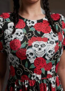 Ensemble Observation Knit Dress 10 Ensemble Observation Knit Dress -Sway & Shine Fashion Sales Store 207531 ROSESKULLS 7