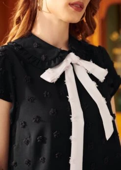 Sweet As Pie Ruffle Dress -Sway & Shine Fashion Sales Store 207545 BLK 7