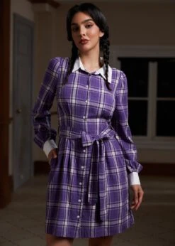 October Orchard Dress -Sway & Shine Fashion Sales Store 207546 PURPR HP 6