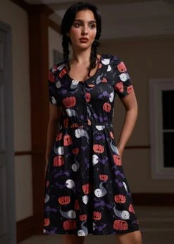 Sweet Shiver Of Collared Dress -Sway & Shine Fashion Sales Store 207561 HALLOWEENPR 4