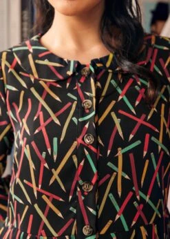 Autumn Vintage Vibes Dress -Sway & Shine Fashion Sales Store 207571 BOOKSHELF 7