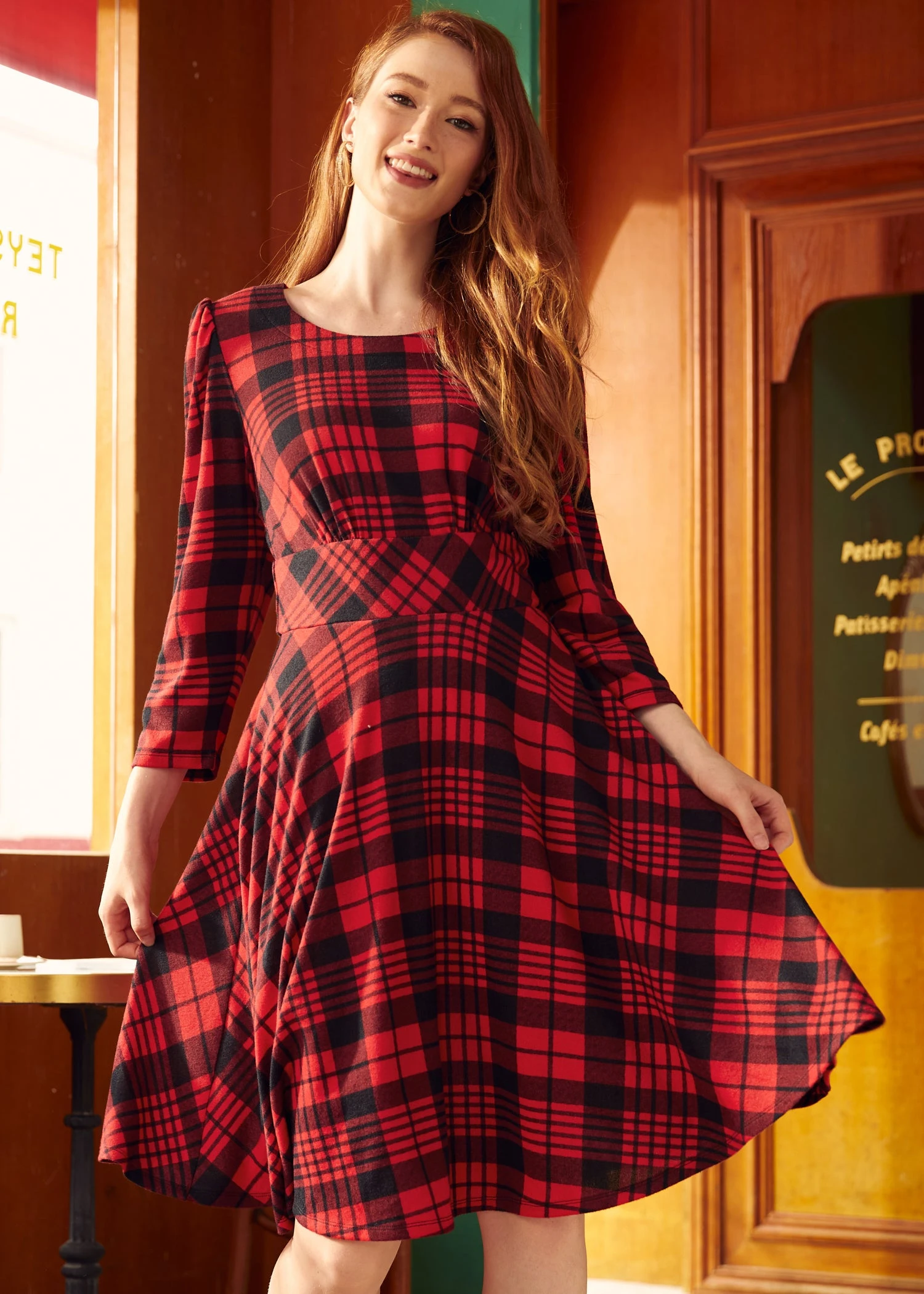 All About The Doodlebug Fit & Flare Dress 4 All About The Doodlebug Fit & Flare Dress - Image 4