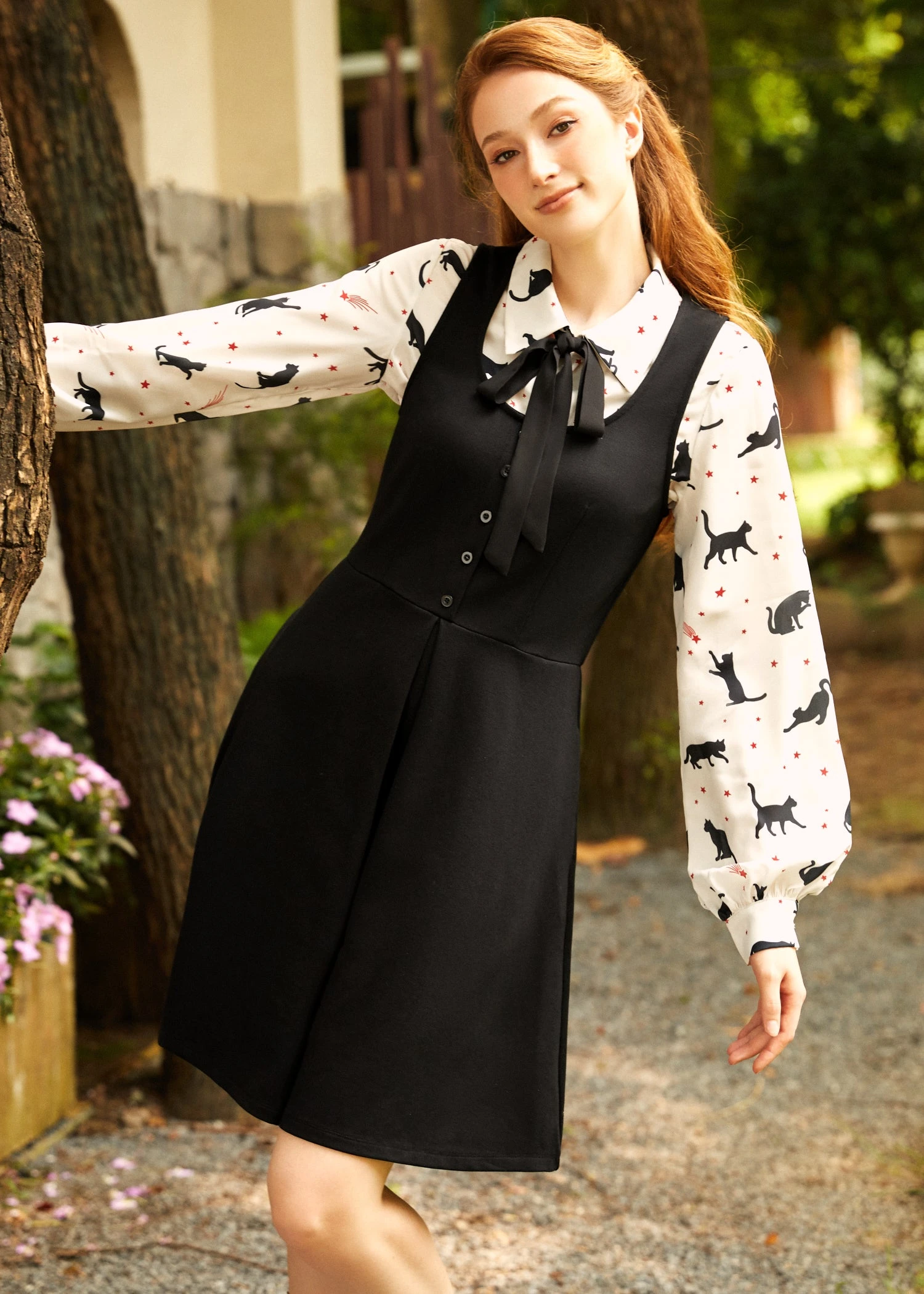 Classically Charming Fit & Flare Dress 1 Classically Charming Fit & Flare Dress