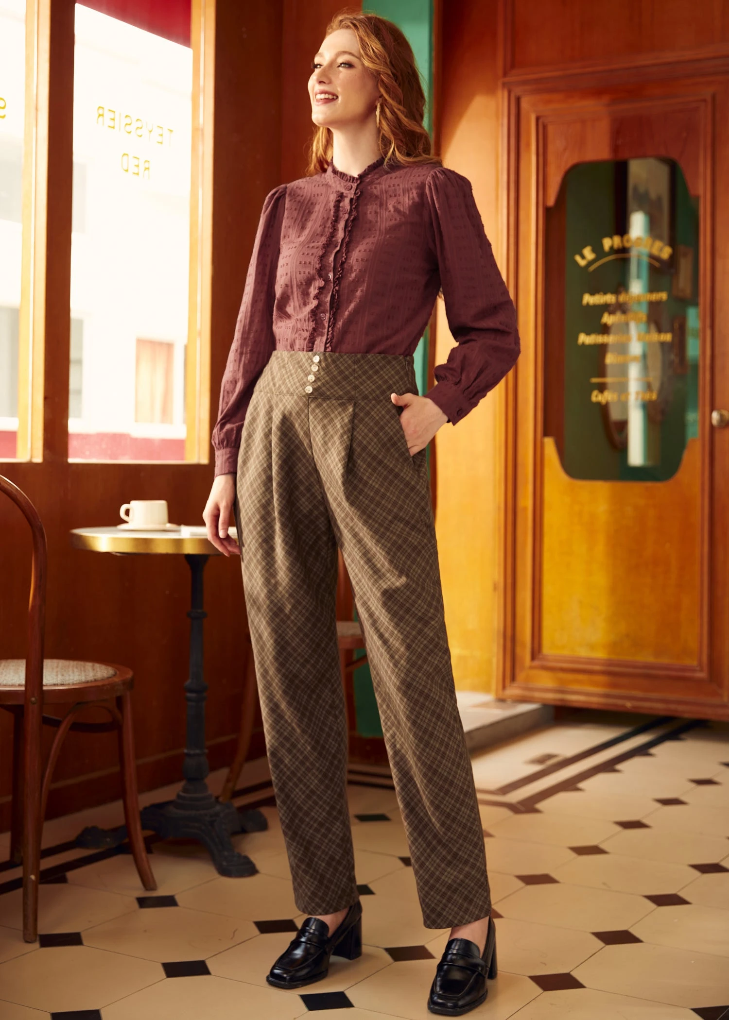 Go-Go Girl Ruffle Blouse 2 Go-Go Girl Ruffle Blouse - Image 2