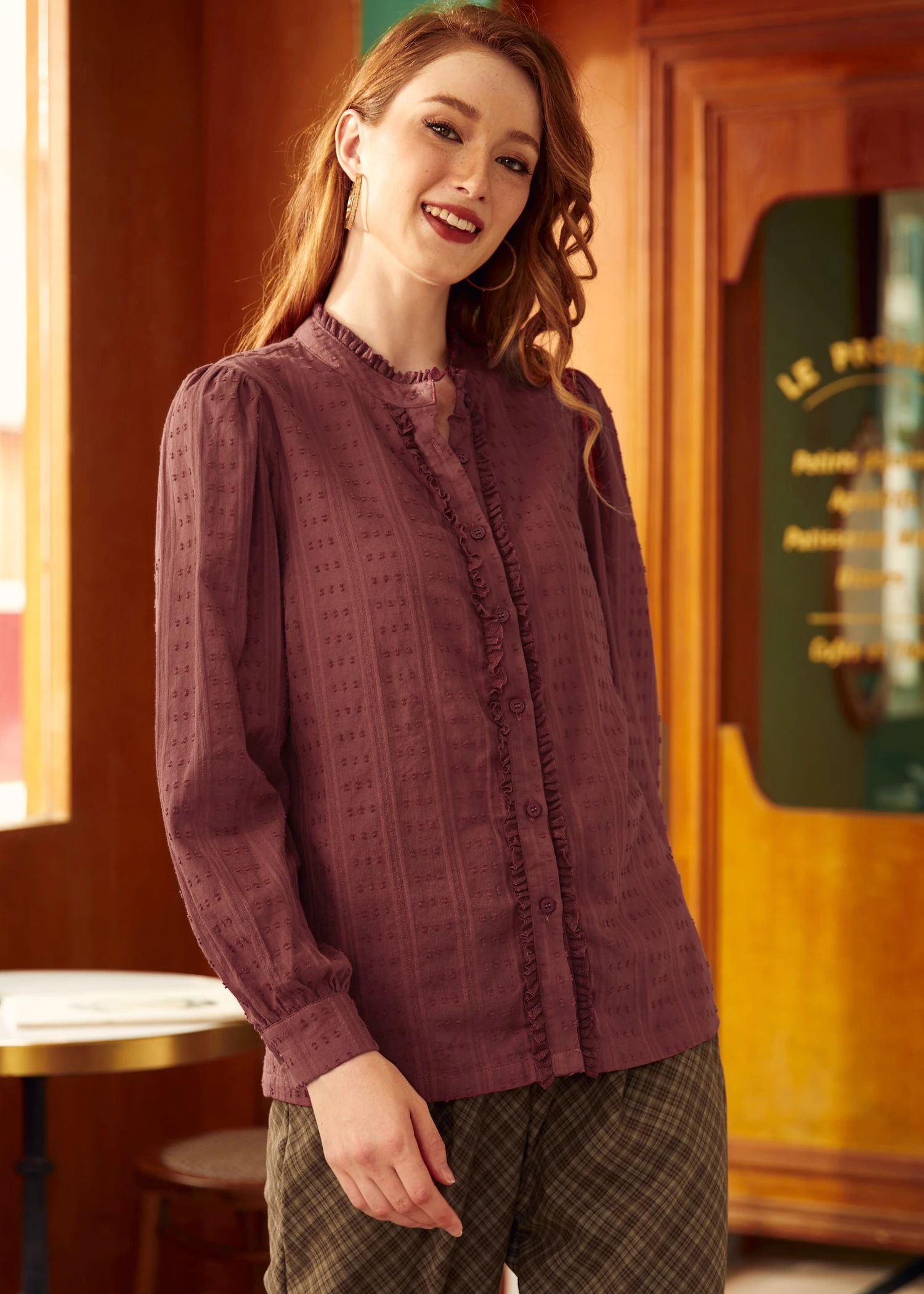 Go-Go Girl Ruffle Blouse 4 Go-Go Girl Ruffle Blouse - Image 4