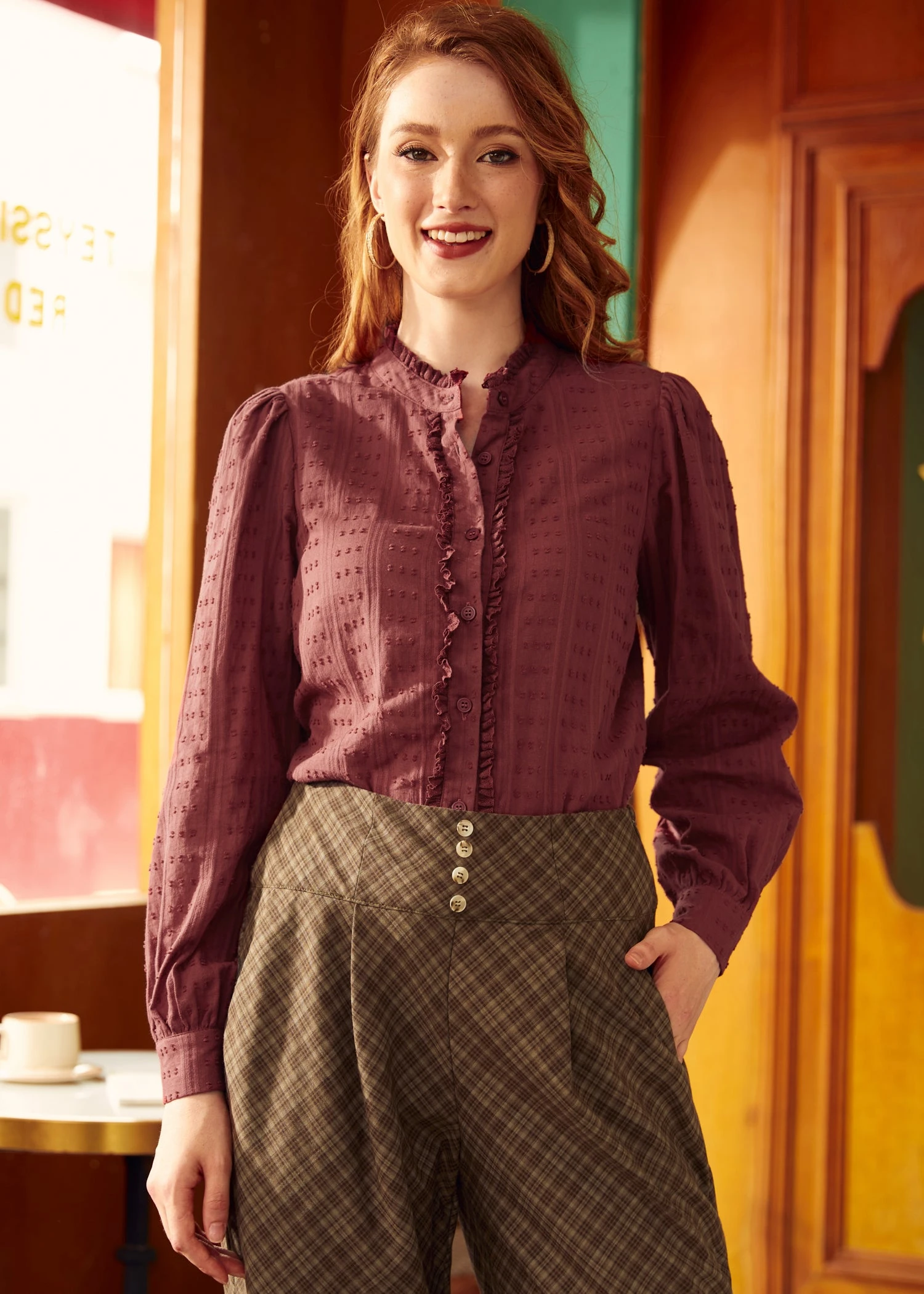 Go-Go Girl Ruffle Blouse 5 Go-Go Girl Ruffle Blouse - Image 5