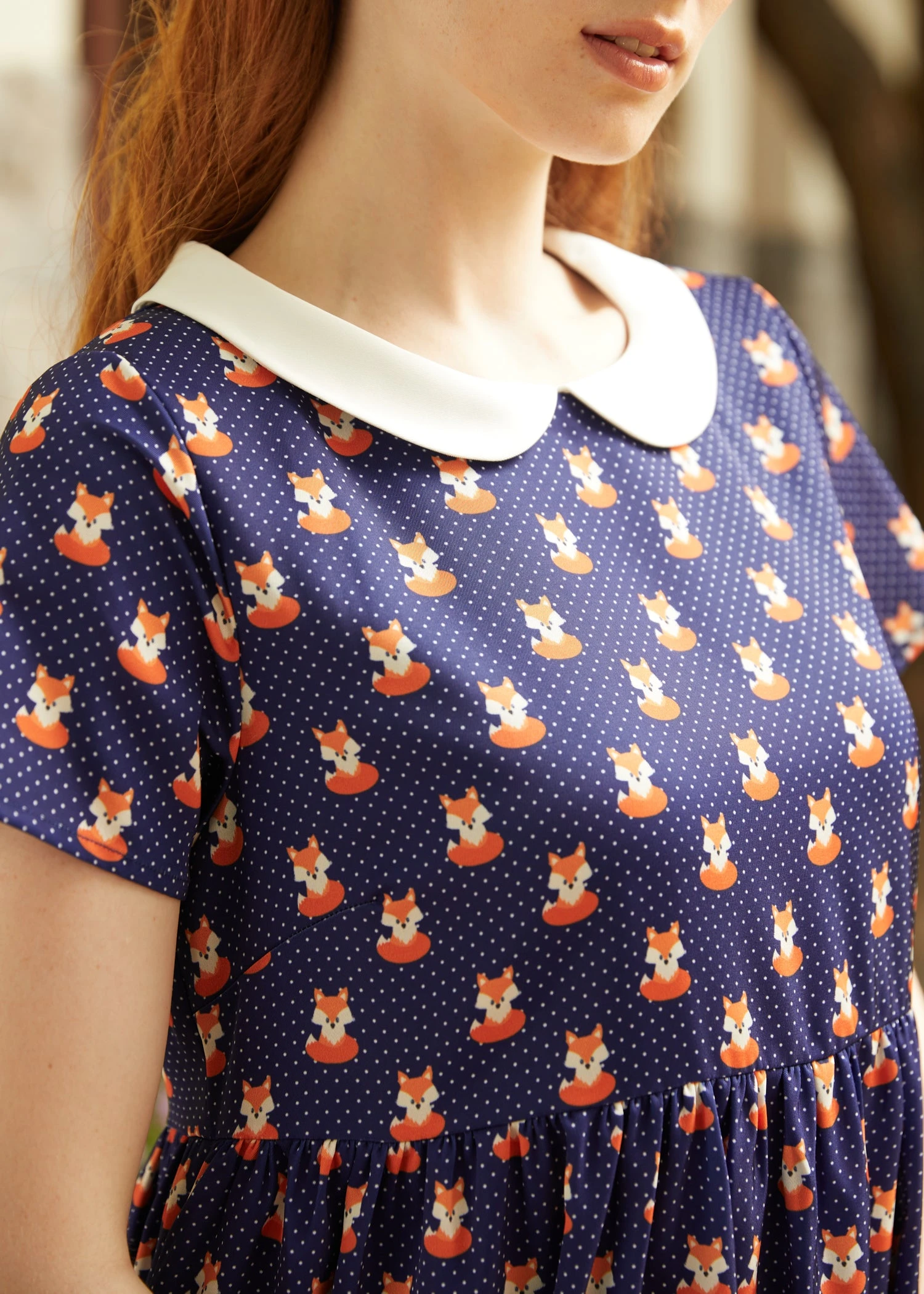 Whimsy & Wonder Collar Empire Dress 5 Whimsy & Wonder Collar Empire Dress - Image 5