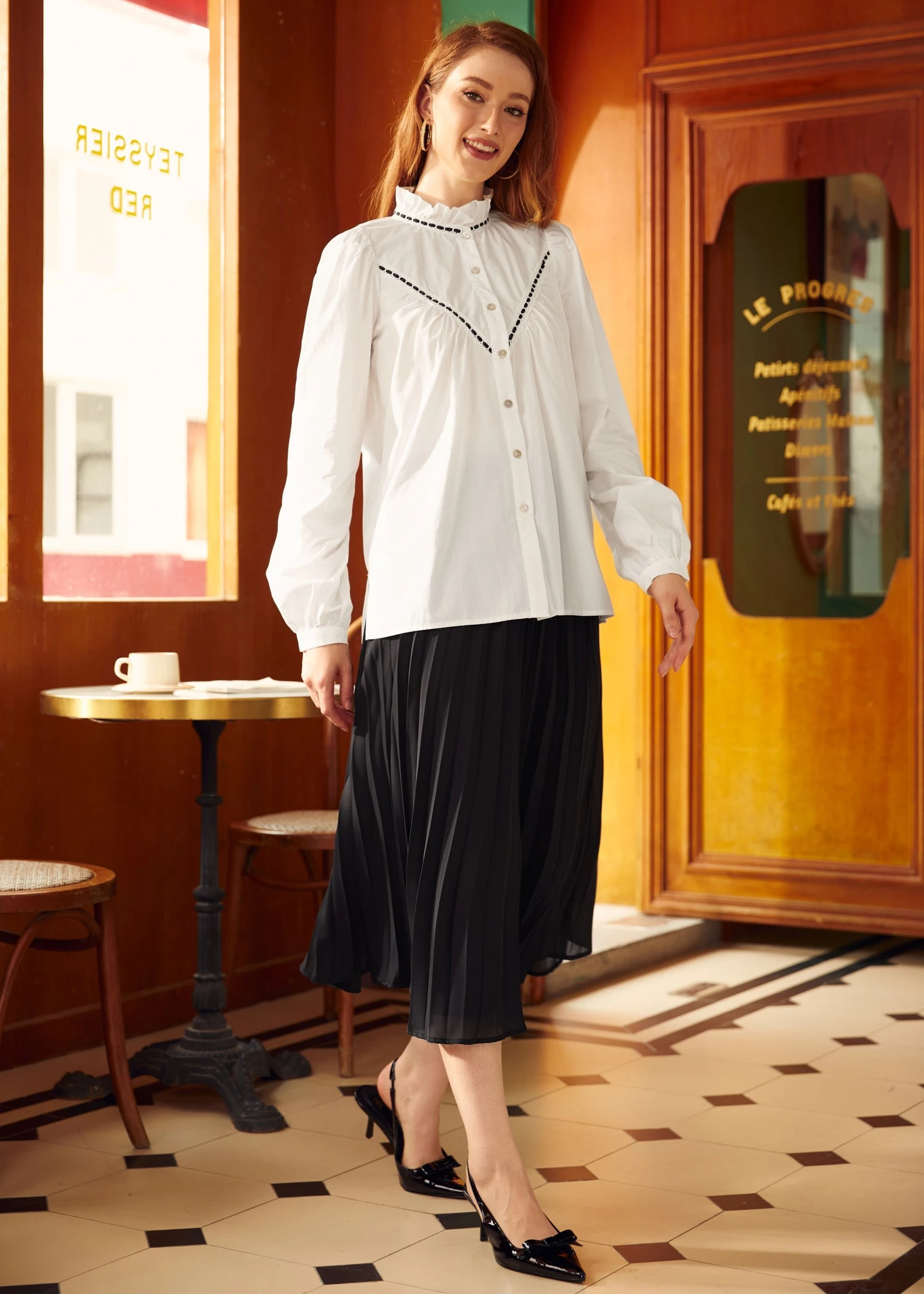 Whispering Sweet Nothings Blouse 2 Whispering Sweet Nothings Blouse - Image 2